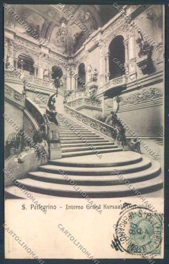 Bergamo San Pellegrino cartolina LQ4414 – fronte