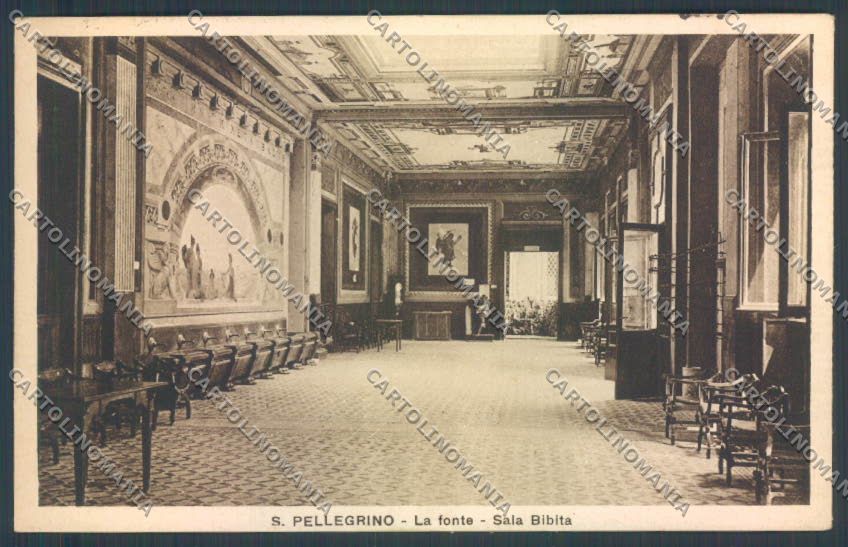 Bergamo San Pellegrino cartolina LQ4417 – fronte