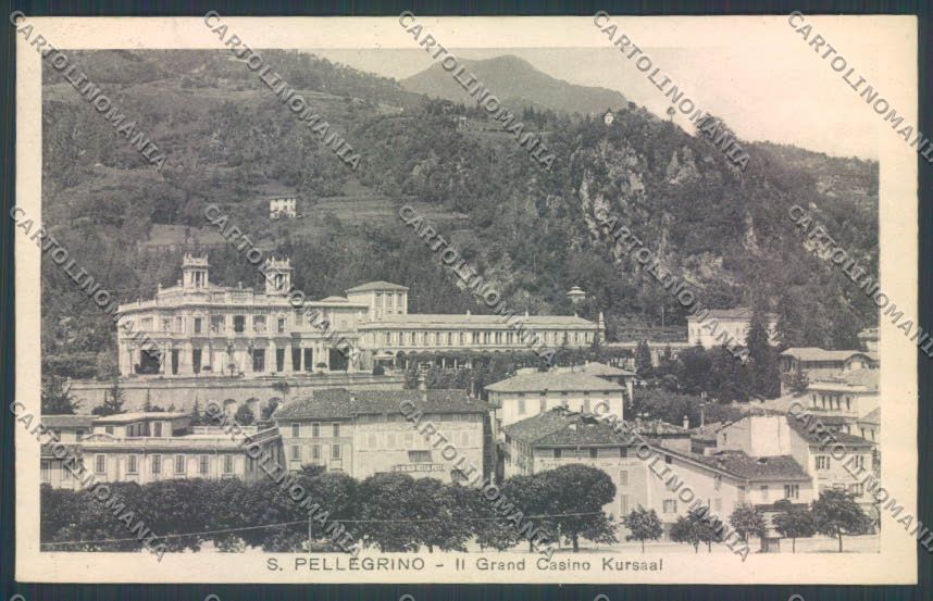 Bergamo San Pellegrino cartolina LQ4422 – fronte