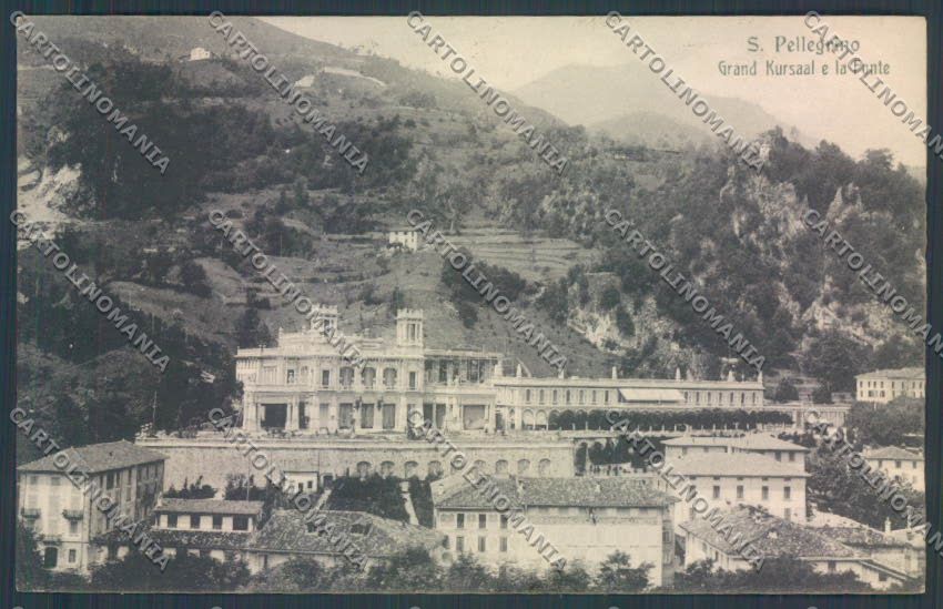 Bergamo San Pellegrino cartolina LQ4423 – fronte