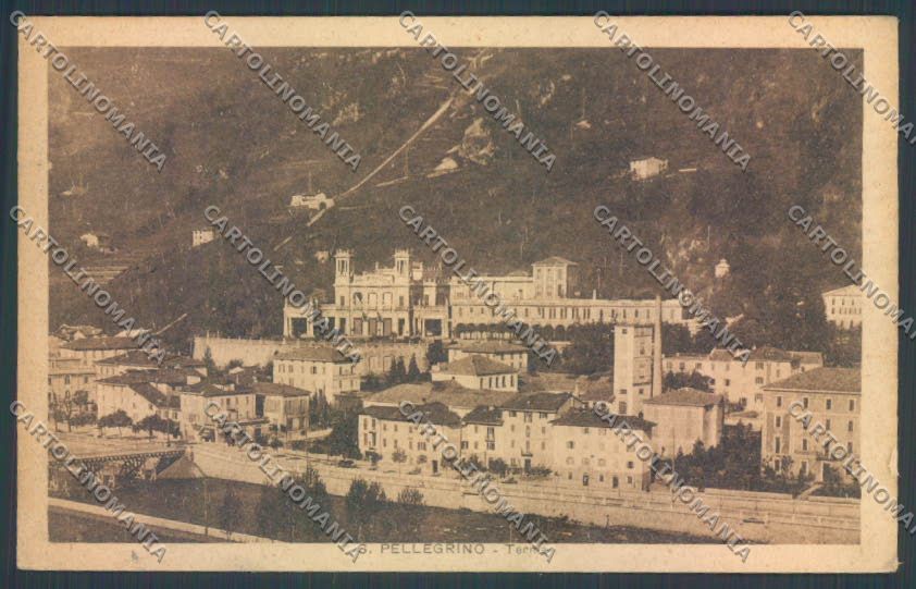 Bergamo San Pellegrino cartolina LQ4424 – fronte