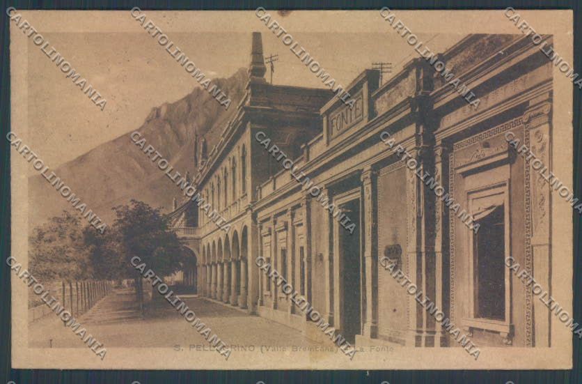 Bergamo San Pellegrino cartolina LQ4425 – fronte