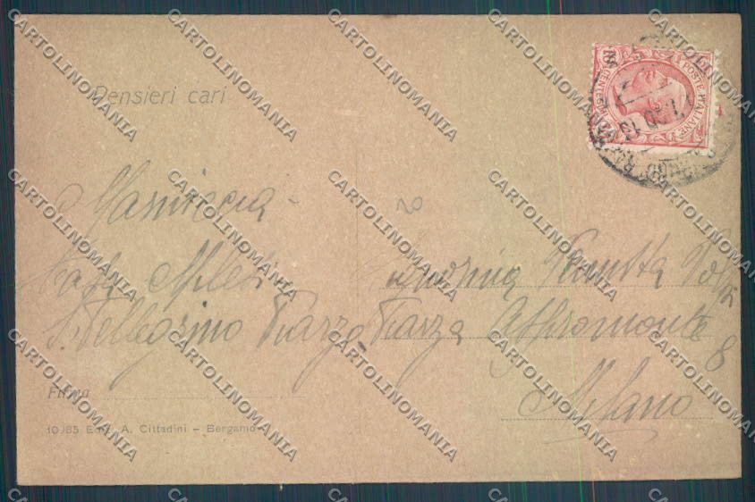 Bergamo San Pellegrino cartolina LQ4425 – retro