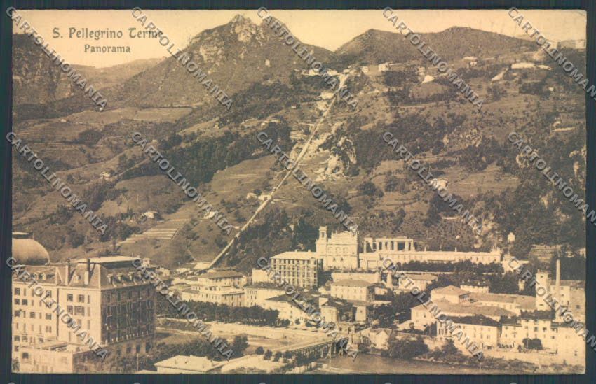 Bergamo San Pellegrino Saluti da cartolina LQ4426 – fronte