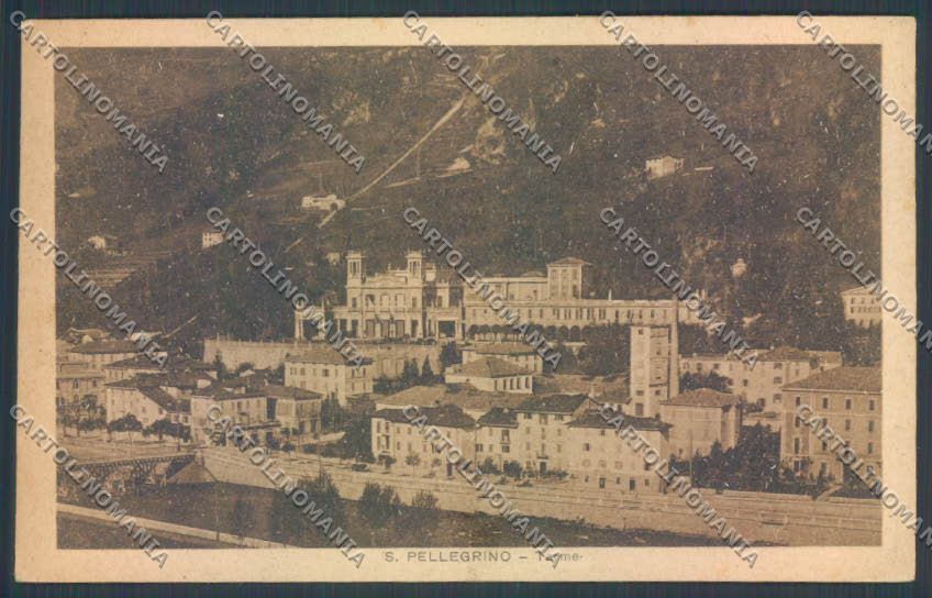 Bergamo San Pellegrino cartolina LQ4427 – fronte