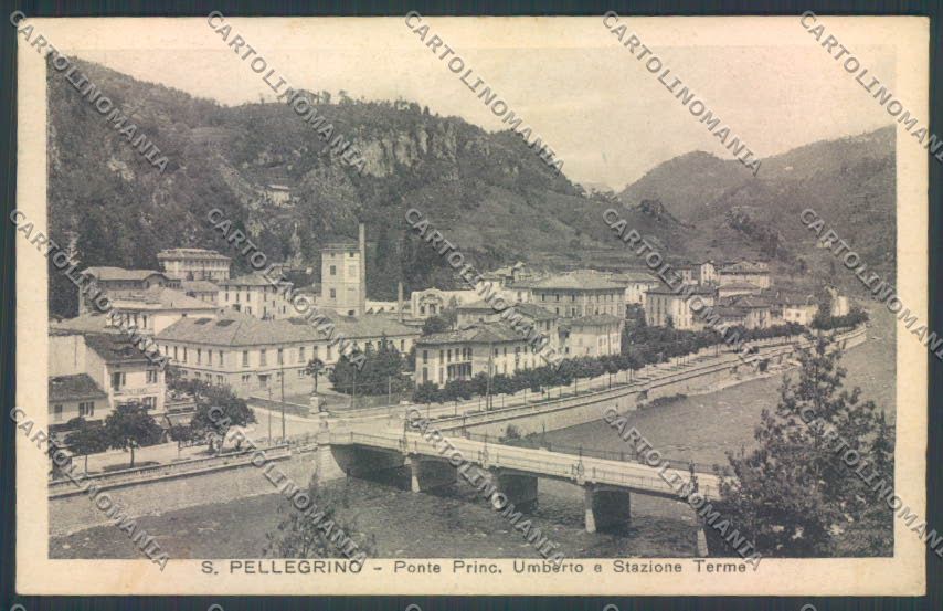 Bergamo San Pellegrino cartolina LQ4432 – fronte