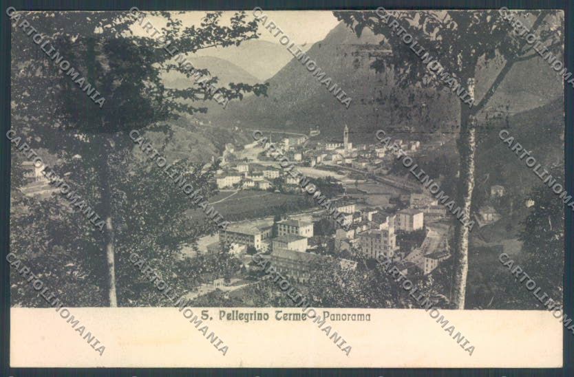 Bergamo San Pellegrino cartolina LQ4435 – fronte