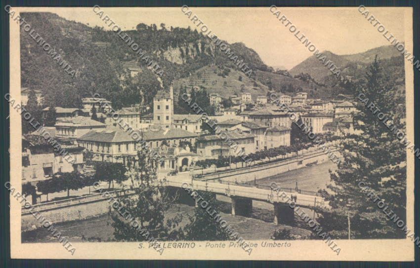 Bergamo San Pellegrino cartolina LQ4437 – fronte