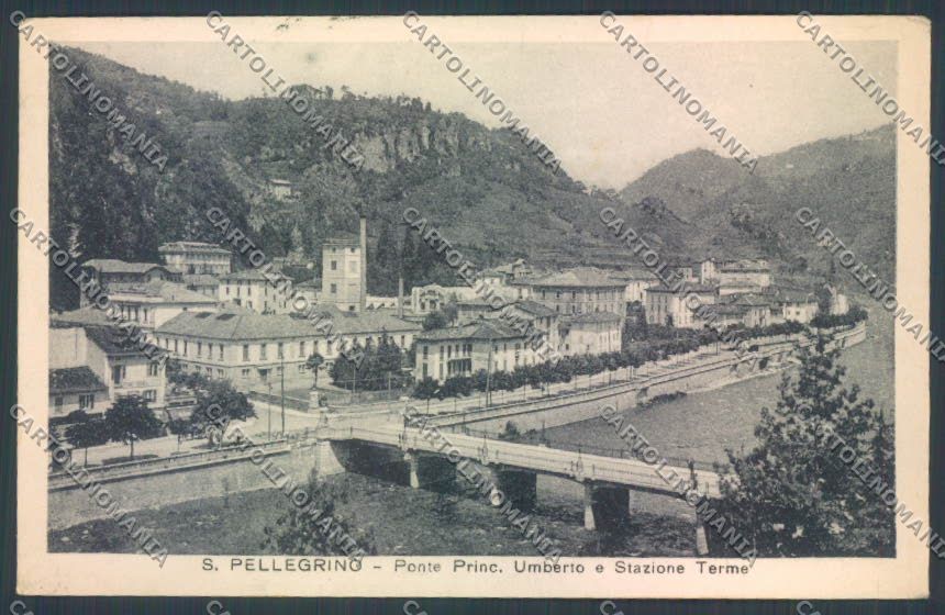 Bergamo San Pellegrino cartolina LQ4438 – fronte