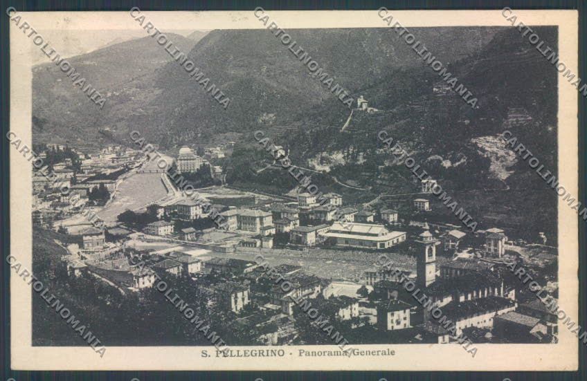 Bergamo San Pellegrino cartolina LQ4447 – fronte