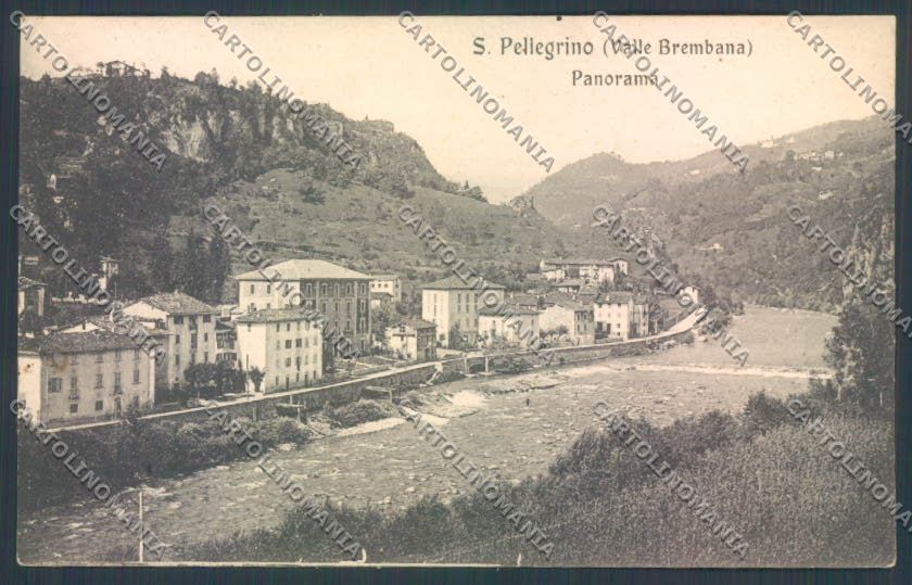 Bergamo San Pellegrino cartolina LQ4448 – fronte