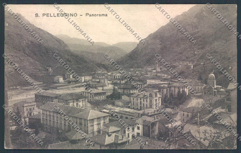 Bergamo San Pellegrino cartolina LQ4451 – fronte