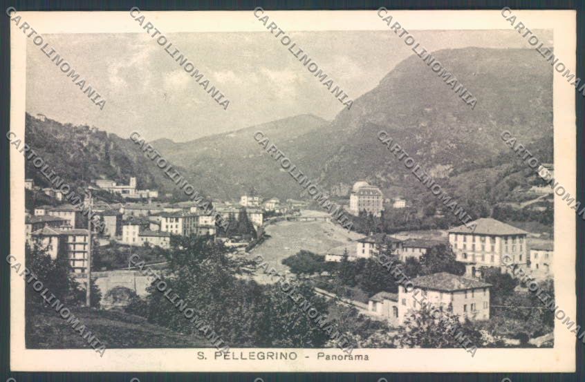 Bergamo San Pellegrino cartolina LQ4454 – fronte