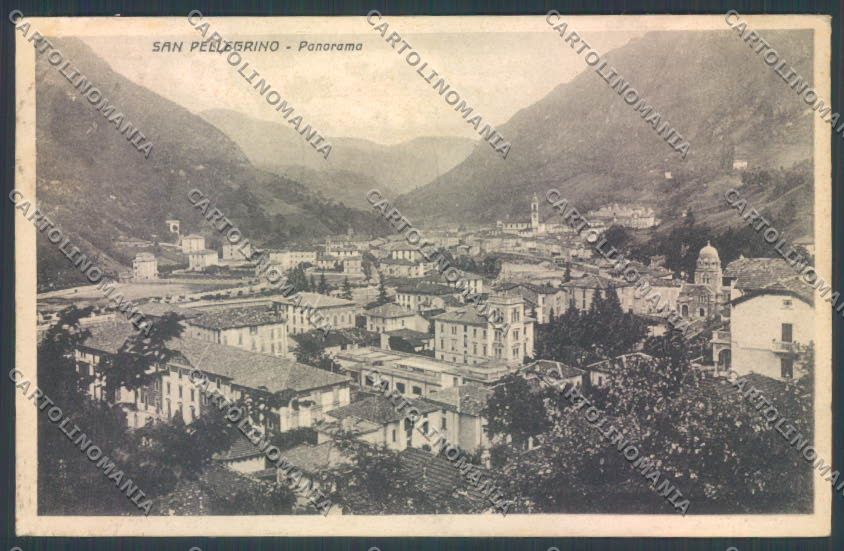 Bergamo San Pellegrino cartolina LQ4455 – fronte