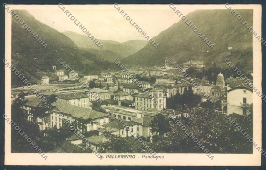 Bergamo San Pellegrino cartolina LQ4459 – fronte