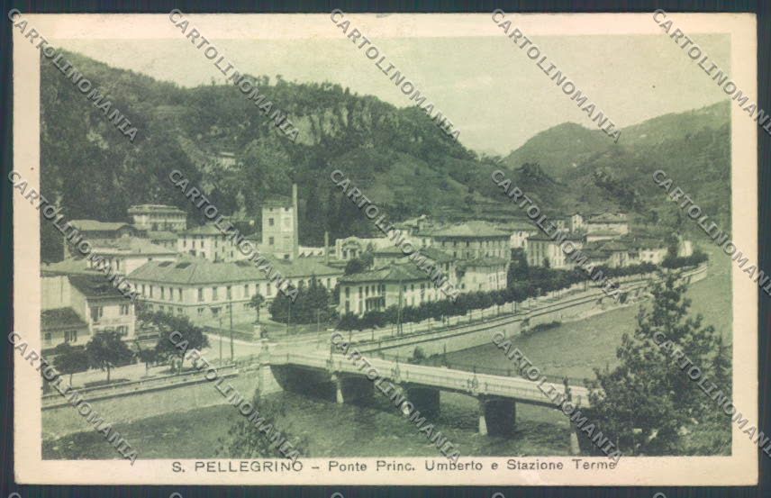 Bergamo San Pellegrino cartolina LQ4460 – fronte