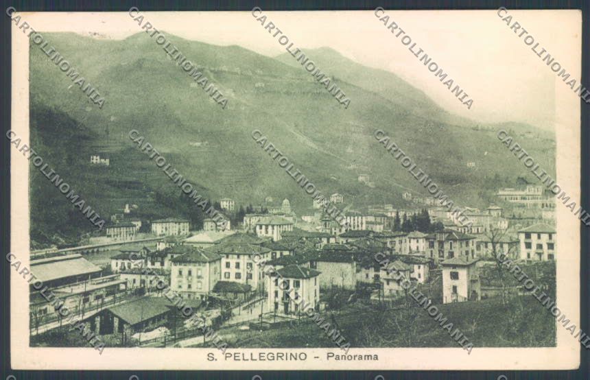 Bergamo San Pellegrino cartolina LQ4461 – fronte