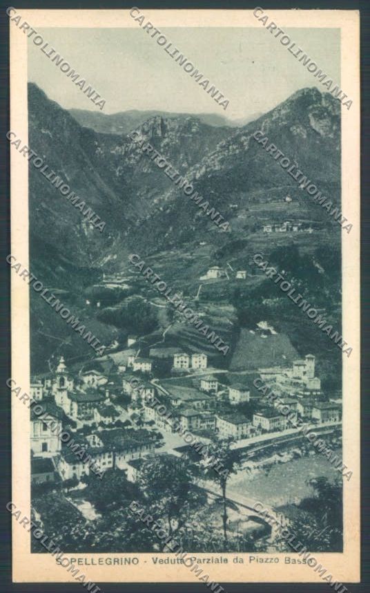 Bergamo San Pellegrino cartolina LQ4463 – fronte