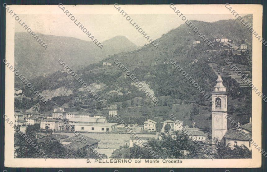 Bergamo San Pellegrino cartolina LQ4464 – fronte
