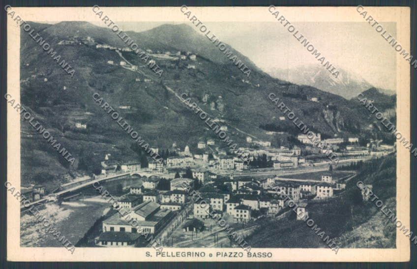 Bergamo San Pellegrino cartolina LQ4465 – fronte