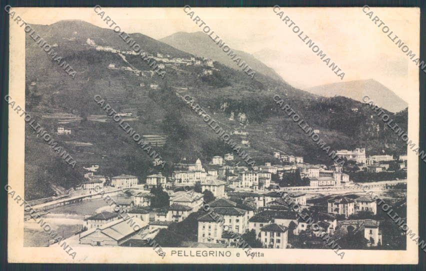 Bergamo San Pellegrino cartolina LQ4472 – fronte