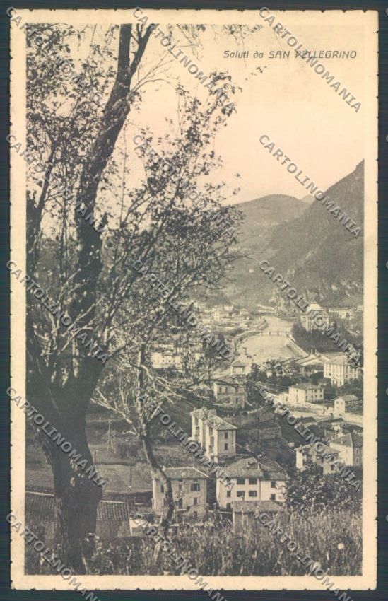 Bergamo San Pellegrino Saluti da cartolina LQ4473 – fronte