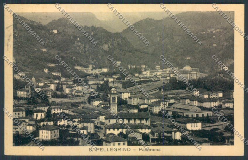 Bergamo San Pellegrino cartolina LQ4475 – fronte