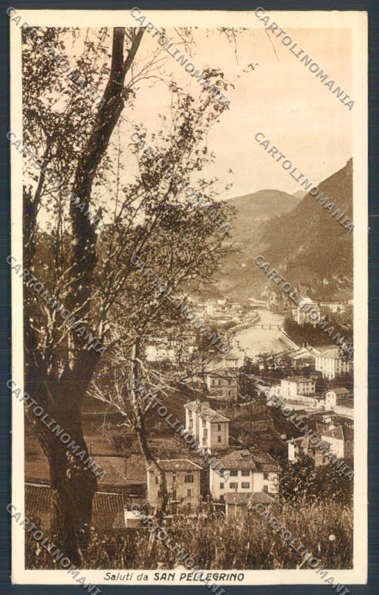 Bergamo San Pellegrino cartolina LQ4476 – fronte