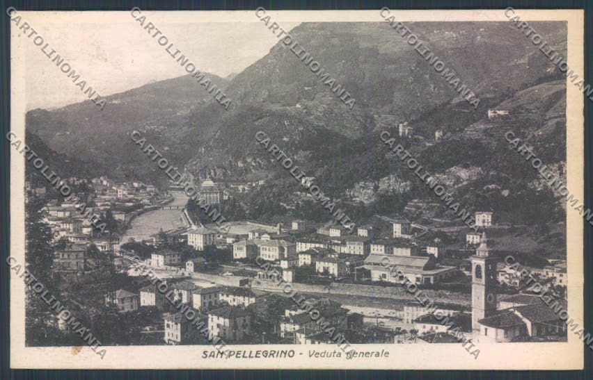 Bergamo San Pellegrino cartolina LQ4480 – fronte