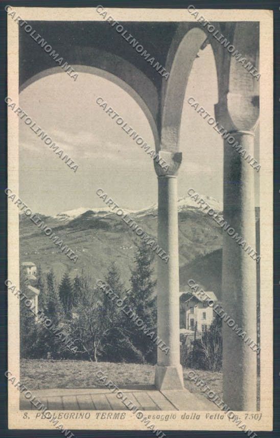 Bergamo San Pellegrino cartolina LQ4485 – fronte