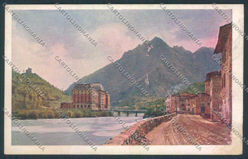 Bergamo San Pellegrino ABRASA cartolina LQ4538 – fronte