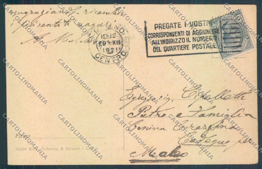Bergamo San Pellegrino cartolina LQ4539 – retro