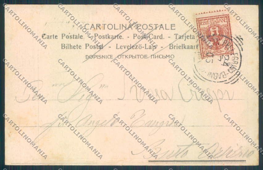 Bergamo San Pellegrino cartolina LQ4540 – retro