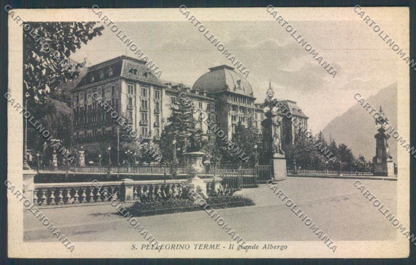 Bergamo San Pellegrino cartolina LQ4541 – fronte