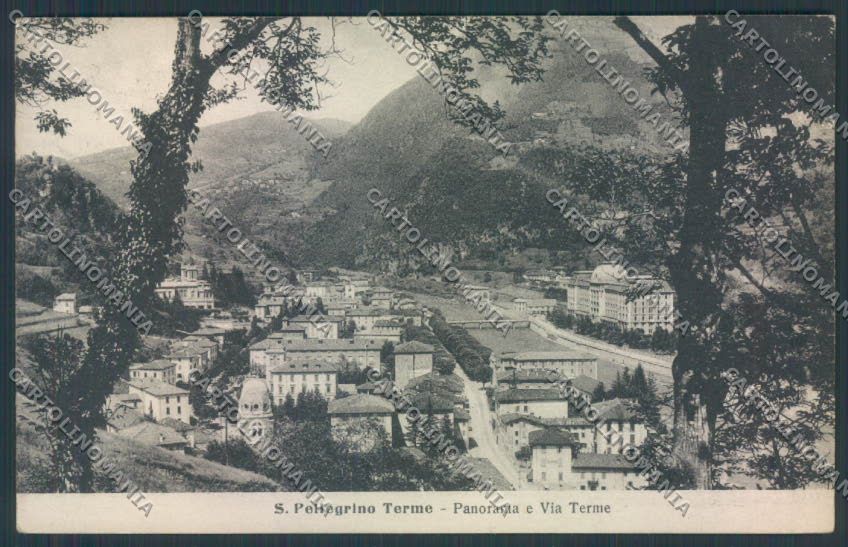 Bergamo San Pellegrino cartolina LQ4542 – fronte