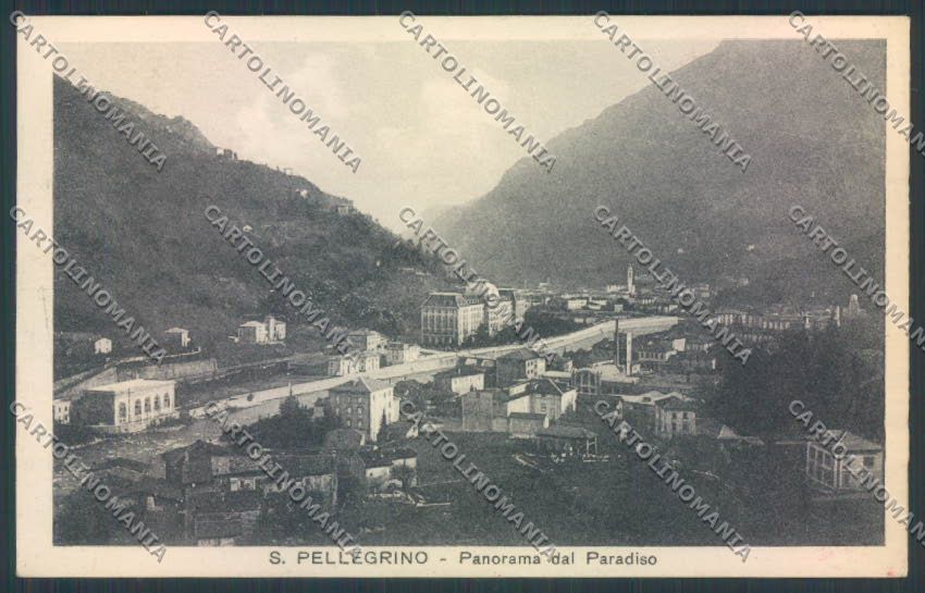 Bergamo San Pellegrino cartolina LQ4545 – fronte