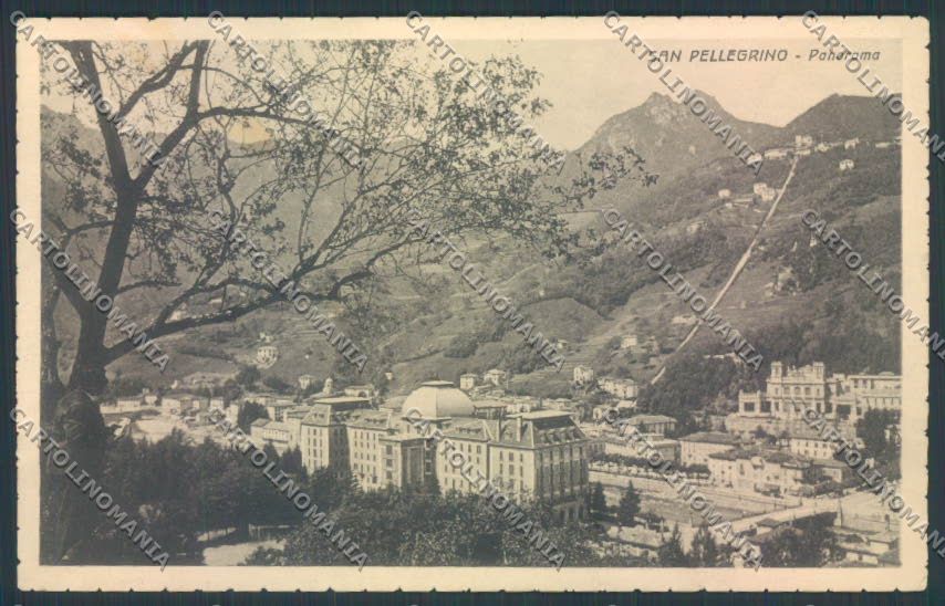 Bergamo San Pellegrino cartolina LQ4549 – fronte