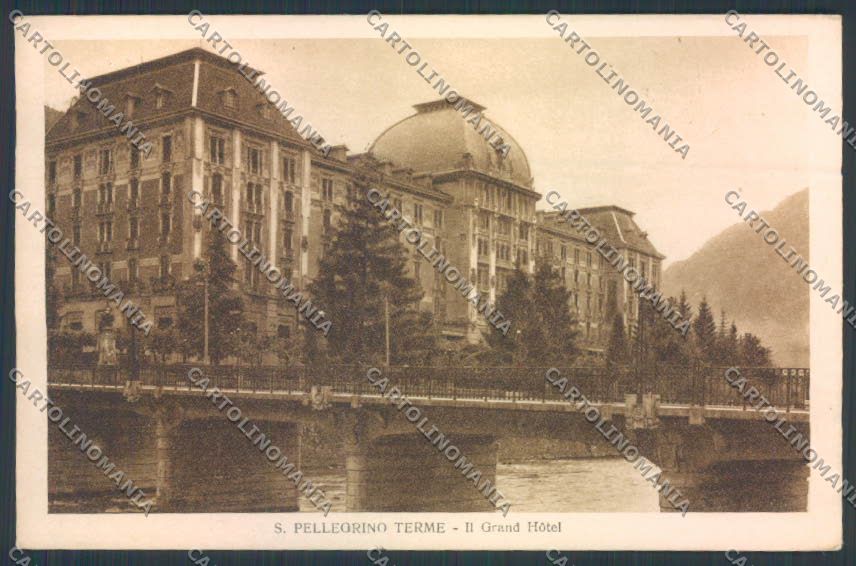 Bergamo San Pellegrino cartolina LQ4557 – fronte