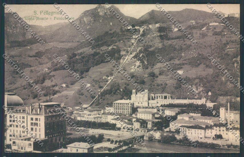 Bergamo San Pellegrino cartolina LQ4558 – fronte