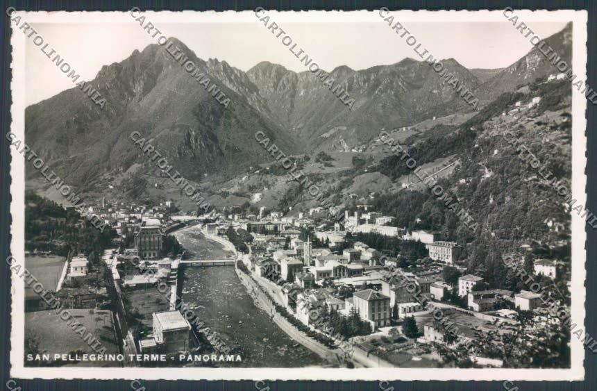 Bergamo San Pellegrino Foto cartolina LQ4567 – fronte