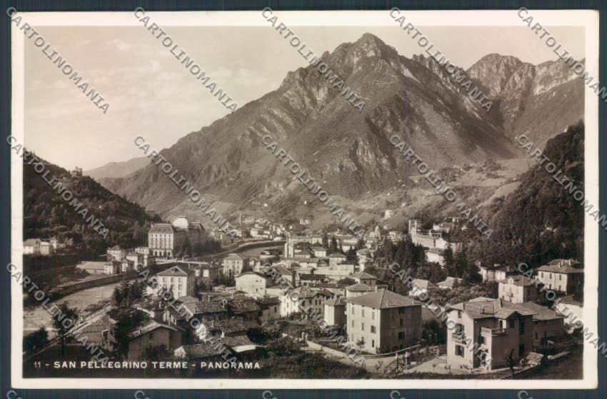 Bergamo San Pellegrino Foto cartolina LQ4569 – fronte