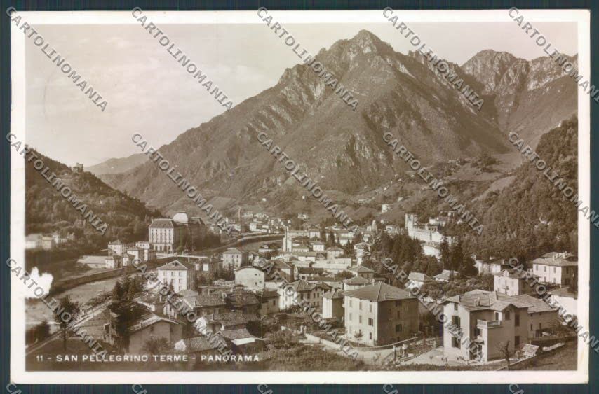 Bergamo San Pellegrino Foto cartolina LQ4571 – fronte