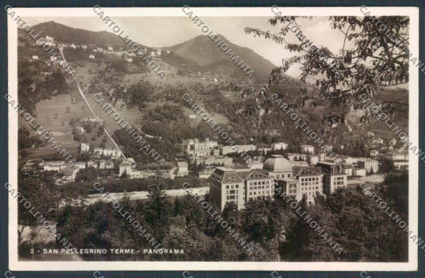 Bergamo San Pellegrino Foto cartolina LQ4572 – fronte