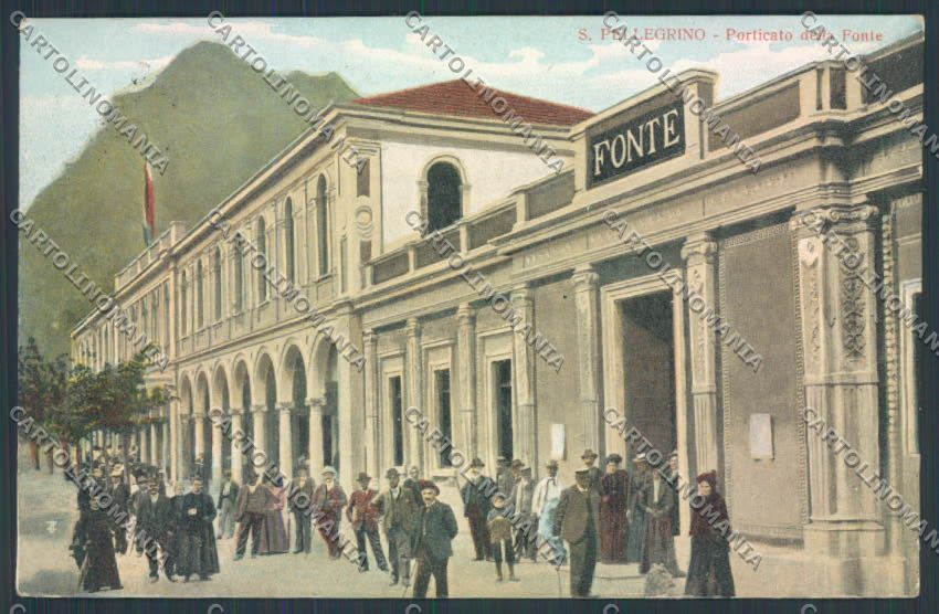 Bergamo San Pellegrino cartolina LQ4584 – fronte