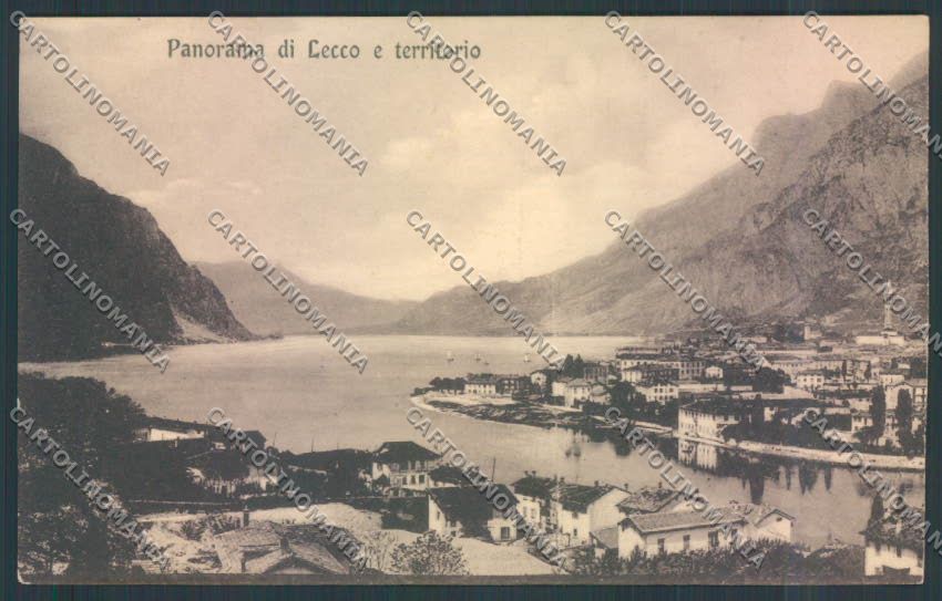 Lecco Città FORO cartolina LQ4604 – fronte