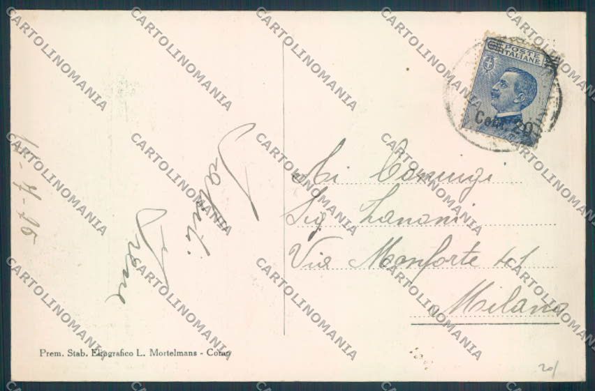 Lecco Esino Lario cartolina LQ4642 – retro