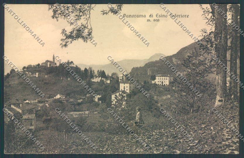 Lecco Esino Lario cartolina LQ4646 – fronte