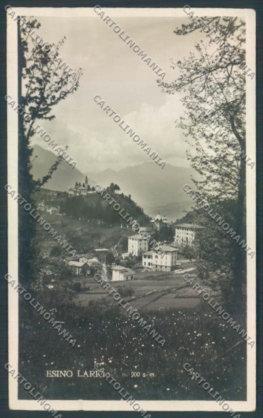 Lecco Esino Lario PIEGHINE Foto cartolina LQ4660 – fronte