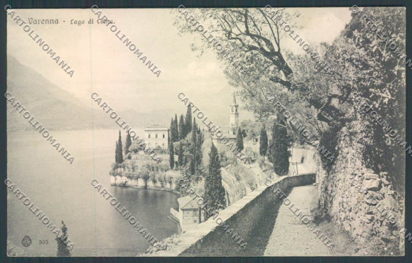 Lecco Varenna cartolina LQ4681 – fronte
