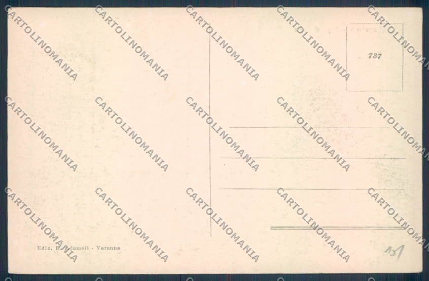 Lecco Varenna cartolina LQ4703 – retro